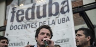 Federico Montero «El gobierno no tiene ninguna intención de aflojar con el ajuste universitario»