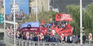 Leo Santillán: «Por primera vez en 17 años no nos dejan pasar a manifestarnos»