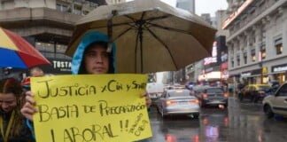 Tras la muerte de una compañera, agentes de tránsito piden que Larreta termine con la precarización laboral
