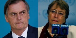 Duras declaraciones de Jair Bolsonaro contra Michele Bachelet