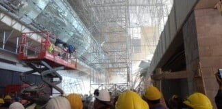 Derrumbre en el Aeropuerto de Ezeiza y denuncias de irregularidades en la obra