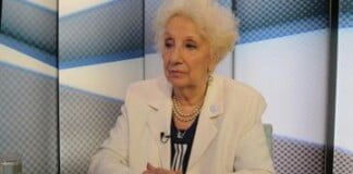 Estela de Carlotto: «Negacionismo es poner una historia impostora»