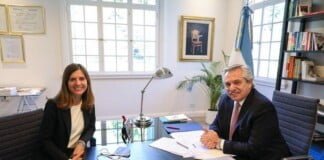 Boudou celebra designación de Fernanda Raverta en ANSES