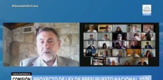 Carlos Caserio espera que se apruebe el Presupuesto 2021