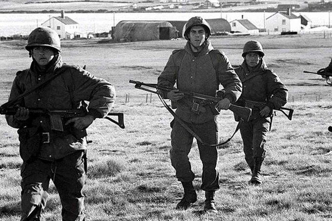 Imagen de la Guerra de Malvinas