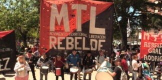 Violento ataque contra trabajadores del Movimiento Territorial de Liberación