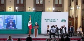 Alberto participó de una videoconferencia con López Obrador y anunció el envío de más vacunas