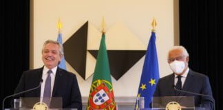 El Primer Ministro de portugal respaldó a Fernández en la negociación con el Fondo Monetario