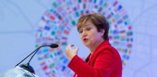 La titular del FMI dijo que la inflación en Argentina «está bajando más rápido de lo esperado» Kristalina Georgieva