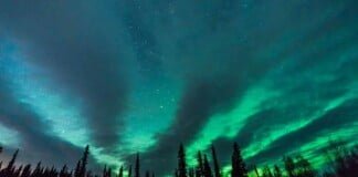 Auroras boreales, o el despliegue de luces y colores que pone en juego la naturaleza