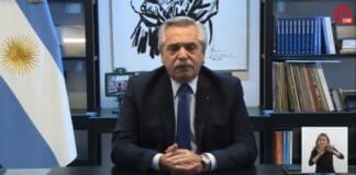 Alberto Fernández: «es muy difícil desarrollarse con deudas estrafalarias»