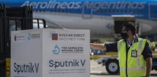 Llega hoy el reactivo para la fabricación local de la Sputnik V