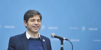 Kicillof: «La inversión en obra pública es el camino para la transformación en la pospandemia» Axel