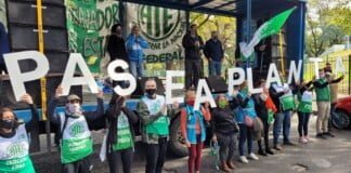 ATE Capital se movilizó para reclamarle al Gobierno porteño por precarización laboral