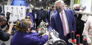 Fernández dijo que su mayor preocupación es «que la Argentina recupere el ritmo de producción»