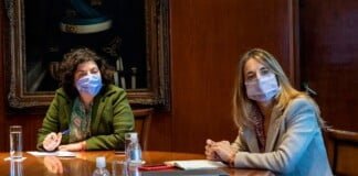 Cecilia Nicolini aseguró que el objetivo es que a fin de año toda la población «vacunable» esté inoculada