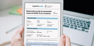 Las personas vacunadas en el exterior podrán obtener una constancia del Ministerio de Salud