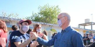 Daniel Gollan: «Estamos haciendo una gran tarea militante de ir casa por casa»