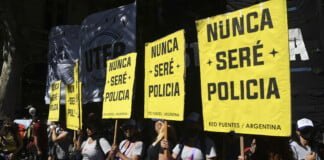 En la Marcha de la Gorra recordaron a Lucas González