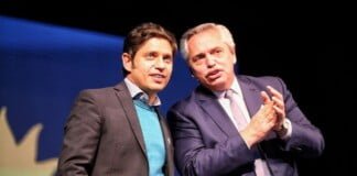 Alberto y Axel encabezaron una cena con los intendentes de la primera y la tercera sección