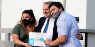 Alberto Fernández entregó la vivienda número 30 mil desde el comienzo de su gestión