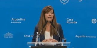 Cerruti afirmó que se busca un acuerdo con el FMI que permita continuar con la senda del crecimiento.