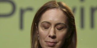 Cristina Caamaño: «Las declaraciones de Vidal muestran una vez más la metodología de Cambiemos, negar la realidad» Vidal bajó su precandidatura presidencial