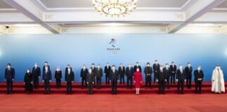 El Presidente participó de un almuerzo en honor a los jefes y jefas de Estado que asisten a los JJOO jefes y jefas de Estado en China