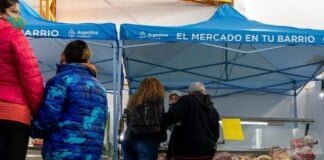 Ushuaia montó un «mercado concentrador» para vender productos alimenticios a precios populares
