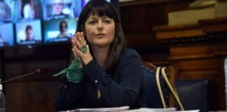 Carolina Gaillard: “Quien no está de acuerdo se tiene que ir”