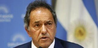 Aníbal Fernández anunció que Scioli irá a la justicia electoral: «Se cagaron en todo» Daniel Scioli precandidato