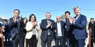 El Presidente inauguró un Centro de Transferencia de Residuos en La Pampa y recorrió la fábrica de silobolsas de la Asociación de Cooperativas Argentinas