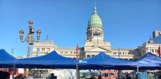 Alimentazo en el Congreso contra la apertura de productos importados alimentazo en el congreso