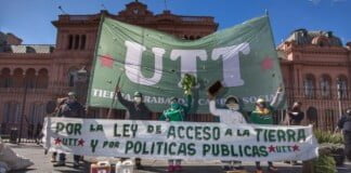 LA UTT hará el miércoles un nuevo verdurazo de protesta en Plaza de Mayo