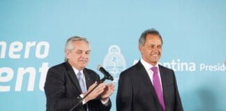 Scioli en funciones y el Gobierno en carrera