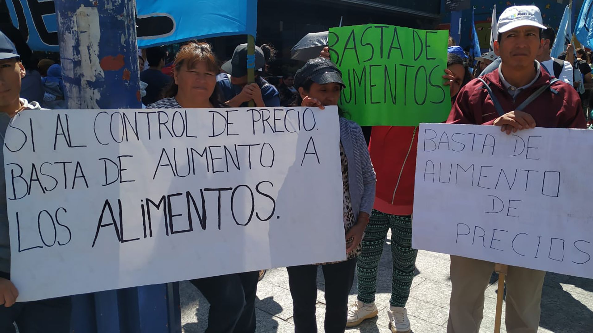 alimentos protesta