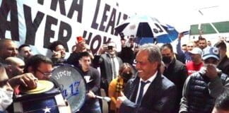 Daniel Scioli inició sus actividades al frente del Ministerio de Desarrollo Productivo y agradeció los gestos de afecto