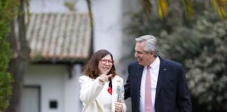 El Presidente mantiene un desayuno de trabajo con Silvina Batakis en Olivos El Presidente mantiene un desayuno de trabajo con Silvina Batakis en Olivos