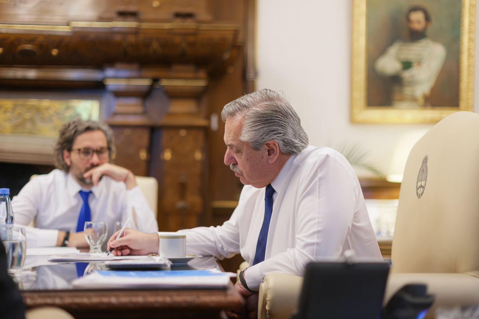 Alberto Fernández dialogó con Volodímir Zelenski