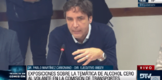 Diputados: con invitados comenzó el debate sobre el proyecto de alcohol cero al volante