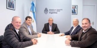 Ferraresi se reunió con el Comité Ejecutivo del Consejo Nacional de la Vivienda
