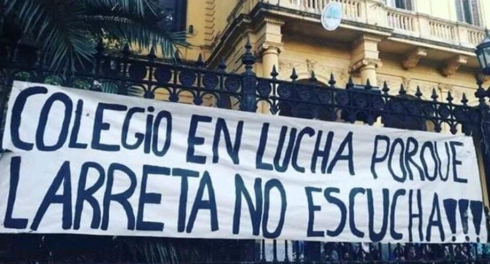 Pese al hostigamiento del Gobierno porteño crecen las medidas de fuerza en las escuelas secundarias