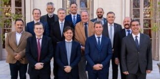 Reunión de la Liga de Gobernadores del Frente de Todos liga de gobernadores
