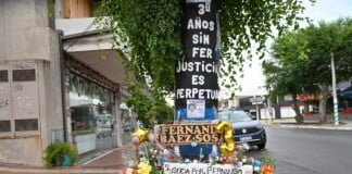 A tres años del crimen de Fernando, su papá Silvino y su mamá Graciela encabezan el homenaje central en Dolores