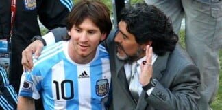 Messi: «Me hubiese gustado que Diego me entregue la Copa»