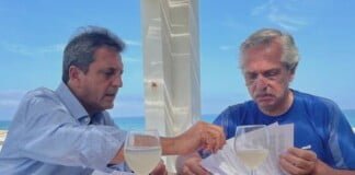 Massa se reunió con Alberto y Kicillof en la Costa