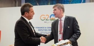 G20: Massa mantuvo un encuentro bilateral con funcionario del Tesoro de EEUU