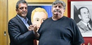 Sergio Massa recibió al secretario general de SMATA