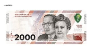 El BCRA aprobó la emisión de un nuevo billete de 2000 pesos
