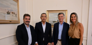 Macri reapareció en Rosario
